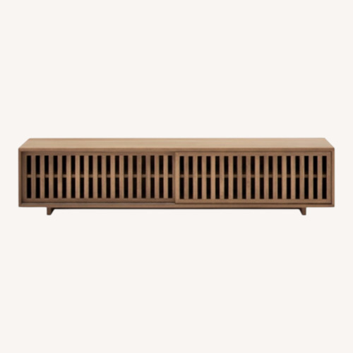 Used Castlery Luka Walnut TV Stand for sale on AptDeco