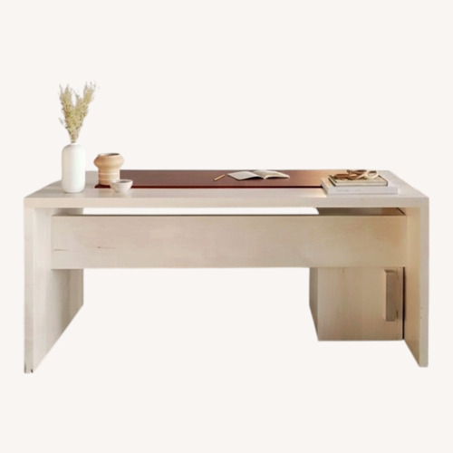 Used Croft House Light Brown Wood Desk for sale on AptDeco