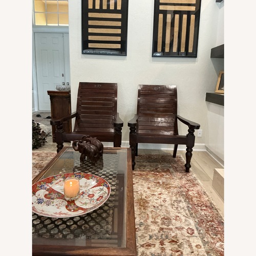 Used British Colonial/Balinese Influenced  Armchair for sale on AptDeco