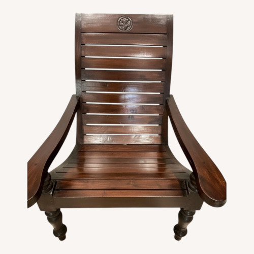 Used British Colonial/Balinese Influenced  Armchair for sale on AptDeco