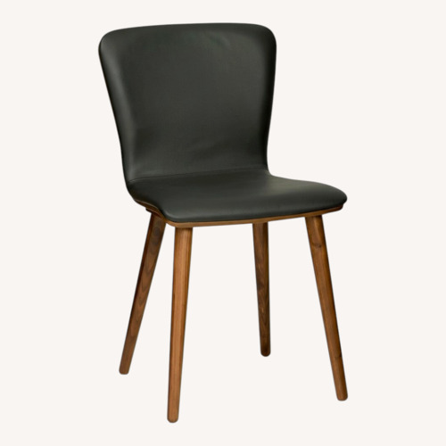 Used Article Sede Set of Leather and Walnut Chairs for sale on AptDeco