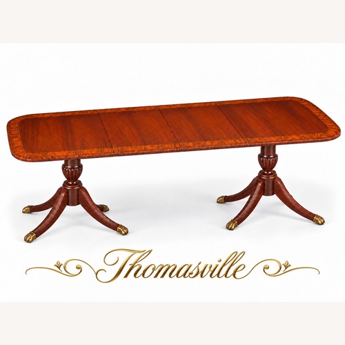 Used Vintage/Antique Finds Dark Brown Dining Table for sale on AptDeco