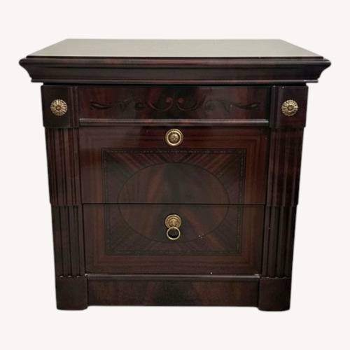 Used Vintage/Antique Finds Dark Brown Wood Nightstands for sale on AptDeco