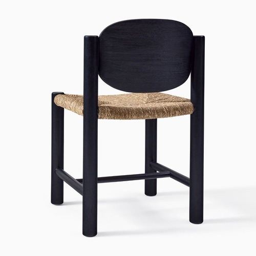 Used West Elm Rhodes Solid Wood Dining Chair – Black for sale on AptDeco