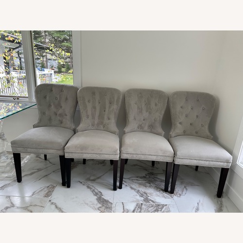 Used Z Gallerie Dining Room Chairs Set of 4 for sale on AptDeco