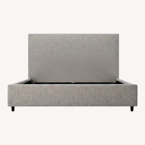 Used West Elm Contemporary Upholstered Storage King Bed for sale on AptDeco