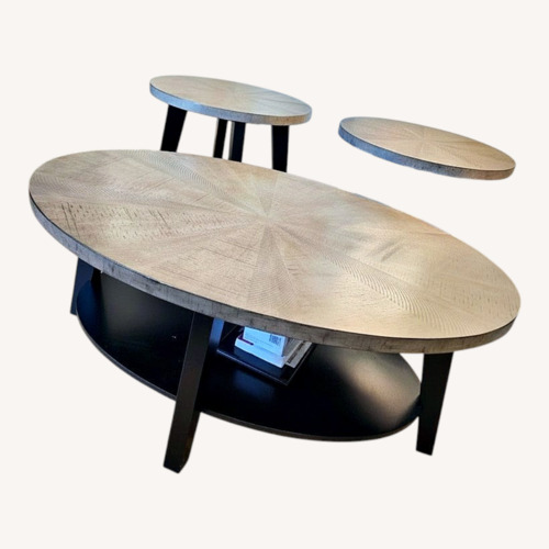 Used Maddy 3-Piece Coffee and End Table Set for sale on AptDeco