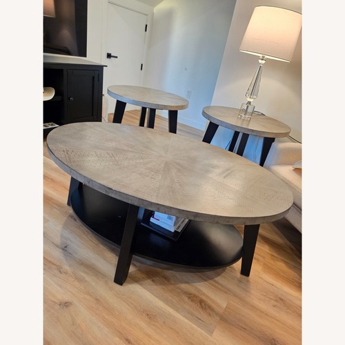 Used Maddy 3-Piece Coffee and End Table Set for sale on AptDeco