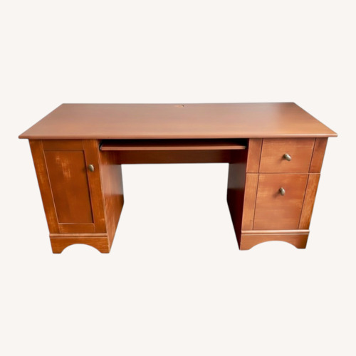 Used Vintage/Antique Finds Light Brown Desk for sale on AptDeco