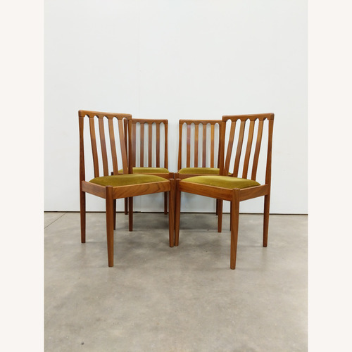 Used Vintage/Antique Wood Dining Chairs - Set of 4 for sale on AptDeco