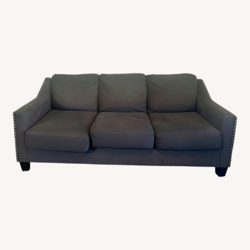Used Ashley Furniture Smokey Gray Sofa for sale on AptDeco