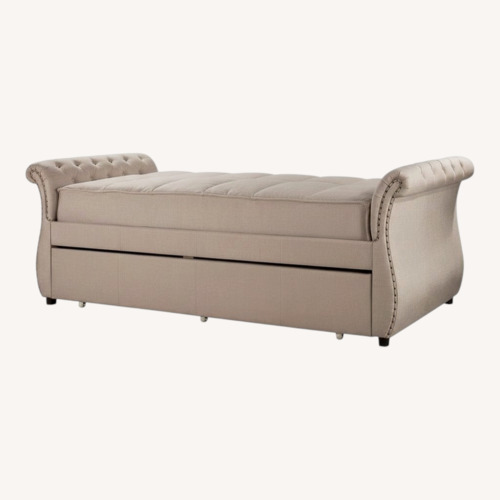Used Hillsdale Hunter Backless Daybed with Trundle Unit for sale on AptDeco