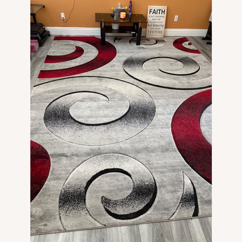 Used Fabric Area Rug 9' x 12' for sale on AptDeco