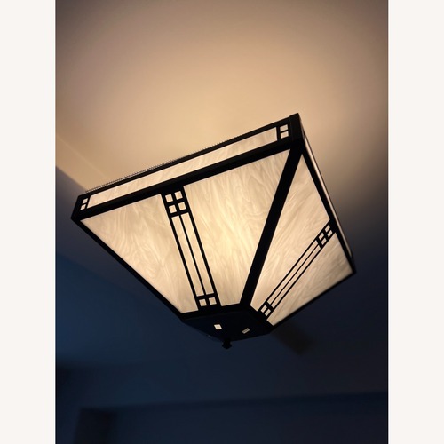 Used Arroya Craftsman Prairie Flush Mount Ceiling Light for sale on AptDeco