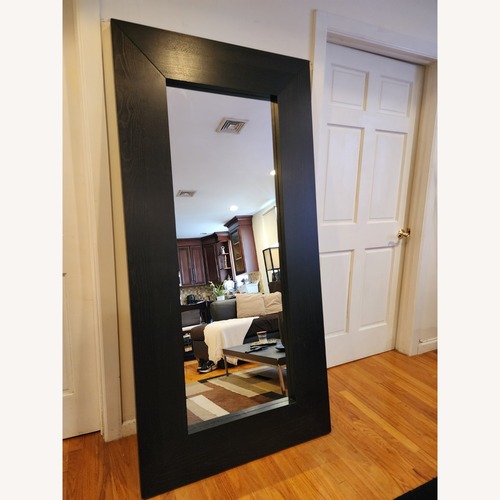 Used IKEA Mongstad Black Floor Mirror for sale on AptDeco
