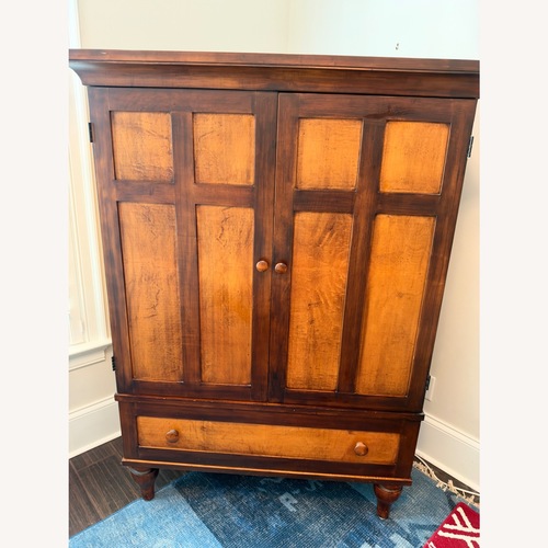 Used Romweber Solid Maple Storage Cabinet for sale on AptDeco