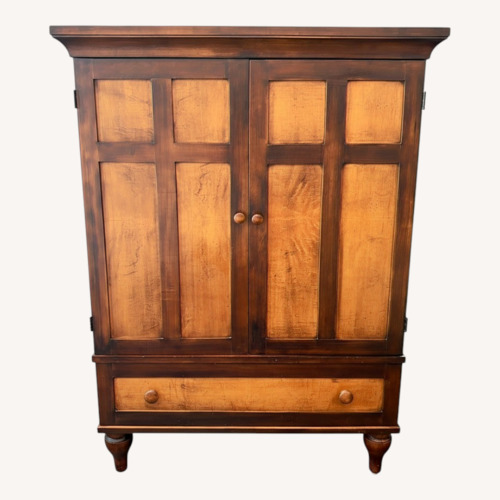 Used Romweber Solid Maple Storage Cabinet for sale on AptDeco