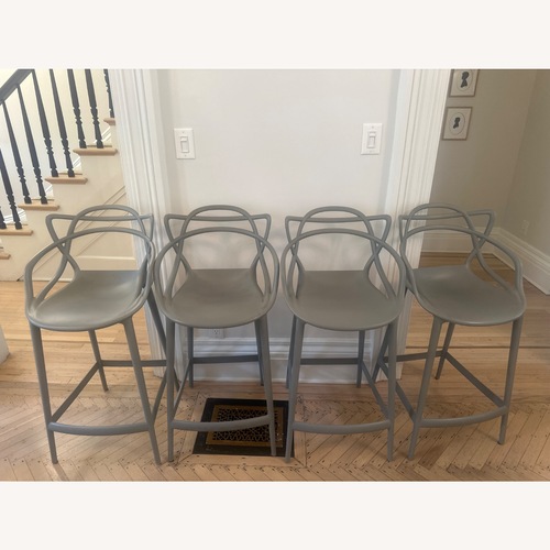 Used 4 Kartell Masters Counter Height Stools for sale on AptDeco
