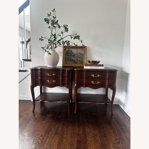 Used Pair of French Provincial Nightstand Set for sale on AptDeco