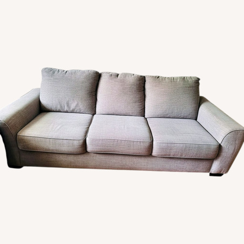 Used Raymour & Flanigan Light Gray 3+ Seater Sofa for sale on AptDeco