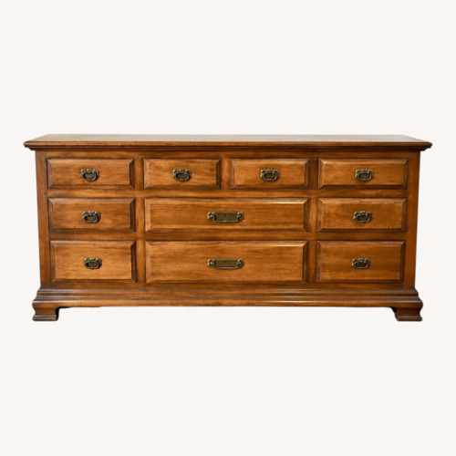 Used Light Brown Wood Dresser for sale on AptDeco