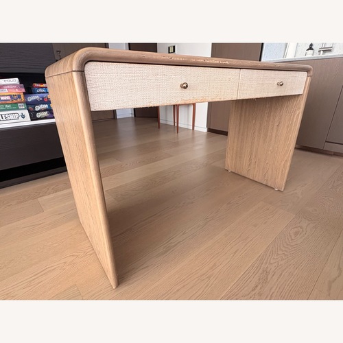 Used West Elm Modern Waterfall Desk (48") for sale on AptDeco