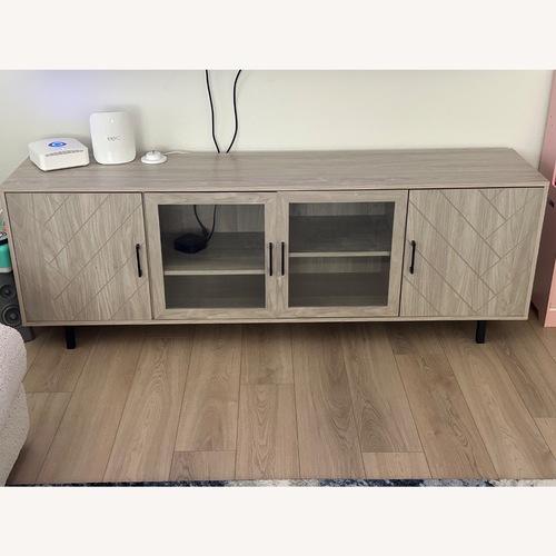 Used Birch Sarcina Home Entertainment Center for sale on AptDeco