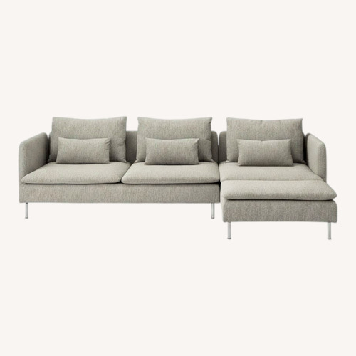 Used IKEA SÖDERHAMN Sectional Sofa in Biege for sale on AptDeco