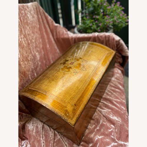 Used Large Italian Florentine Domed Treasure Box for sale on AptDeco
