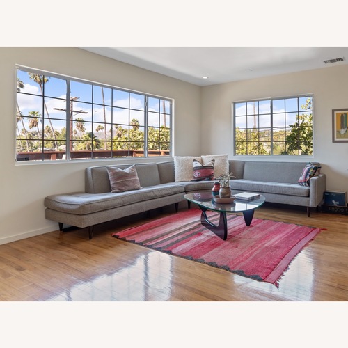 Used Room & Board Reese Light Gray 3+ Piece Sectional for sale on AptDeco