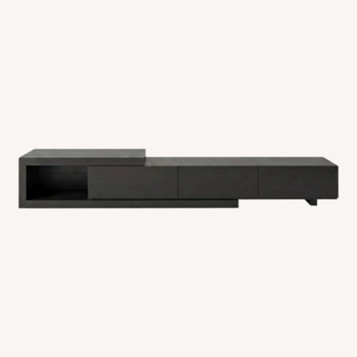 Used Povision Modern Low Media Console with Storage for sale on AptDeco