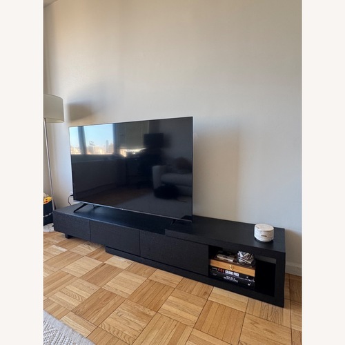 Used Povision Modern Low Media Console with Storage for sale on AptDeco