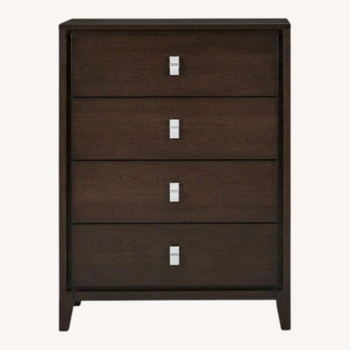 Used West Elm Niche Dark Brown Wood Dresser for sale on AptDeco