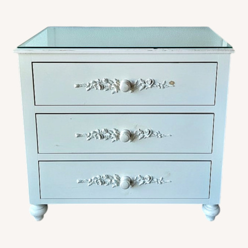 Used Hand-painted Floral Chest for sale on AptDeco