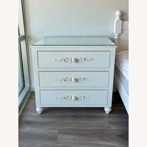 Used Hand-painted Floral Chest for sale on AptDeco