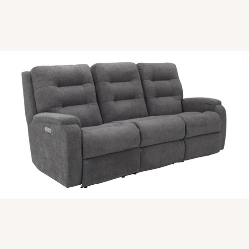 Used Raymour & Flanigan Halenbeck Dark Gray 3+ Seater Sofa for sale on AptDeco