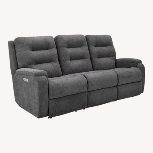 Used Raymour & Flanigan Halenbeck Dark Gray 3+ Seater Sofa for sale on AptDeco