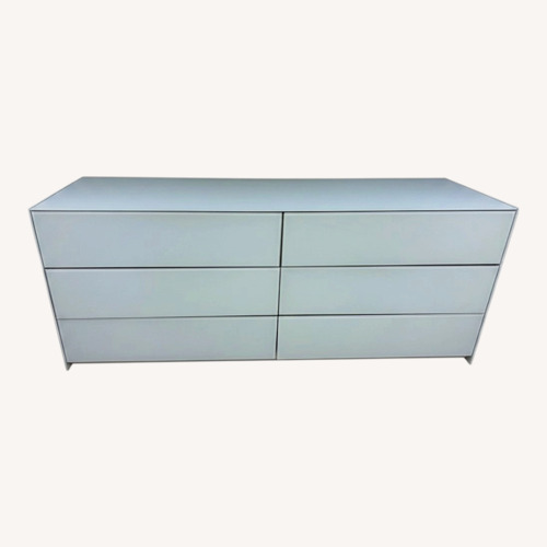 Used Vintage/Antique Finds White Glass Dresser for sale on AptDeco