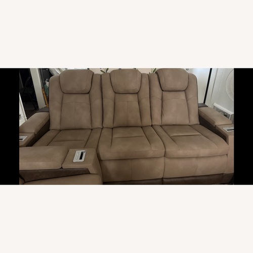 Used Next-Gen DuraPella Reclining Sofa for sale on AptDeco