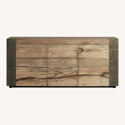 Used Arhaus Telluride Natural Wood Media Storage for sale on AptDeco