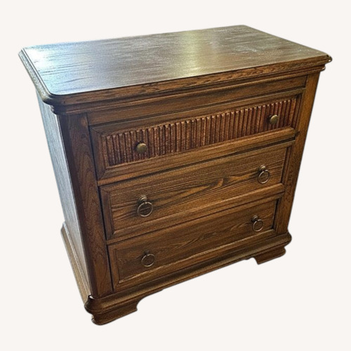 Used Vintage Restored Brown Wood Dresser for sale on AptDeco
