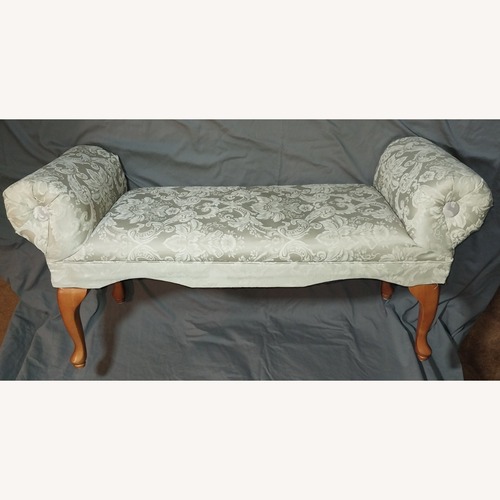 Used Natural Fabric Bench for sale on AptDeco