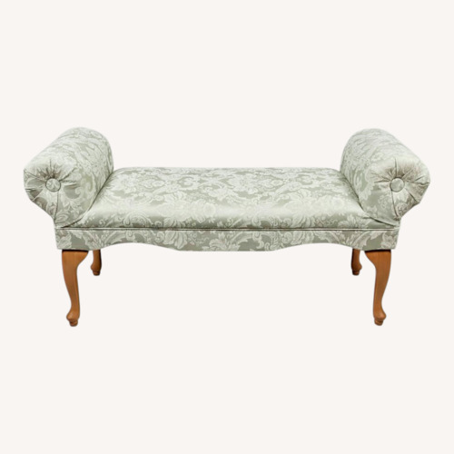 Used Natural Fabric Bench for sale on AptDeco