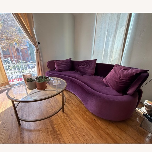 Used BoConcept Velvet Couch for sale on AptDeco