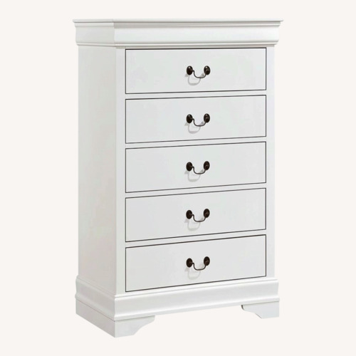 Used Benjara Vele 49 Inch Tall Dresser Chest, 5 Drawers for sale on AptDeco