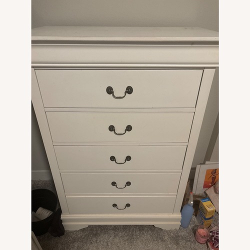 Used Benjara Vele 49 Inch Tall Dresser Chest, 5 Drawers for sale on AptDeco
