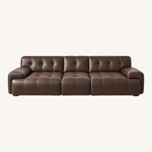 Used Roche Bobois Blogger Leather Sofa, Large 3-Seat for sale on AptDeco