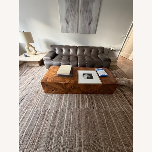 Used Roche Bobois Blogger Leather Sofa, Large 3-Seat for sale on AptDeco