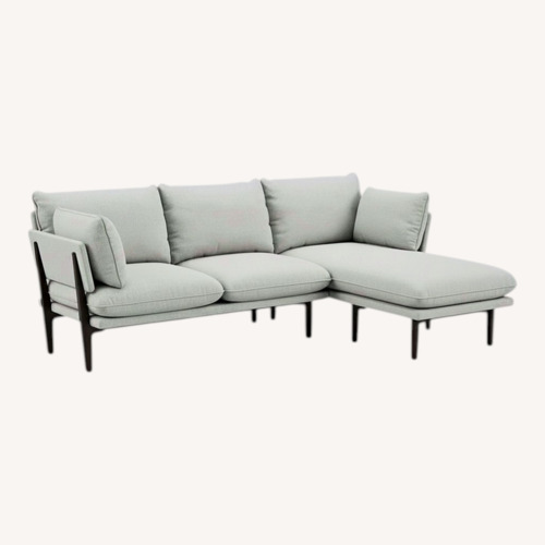 Used Floyd Light Gray Fabric 3+ Seater Sofa for sale on AptDeco
