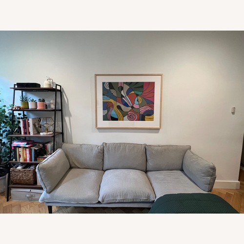 Used Floyd Light Gray Fabric 3+ Seater Sofa for sale on AptDeco